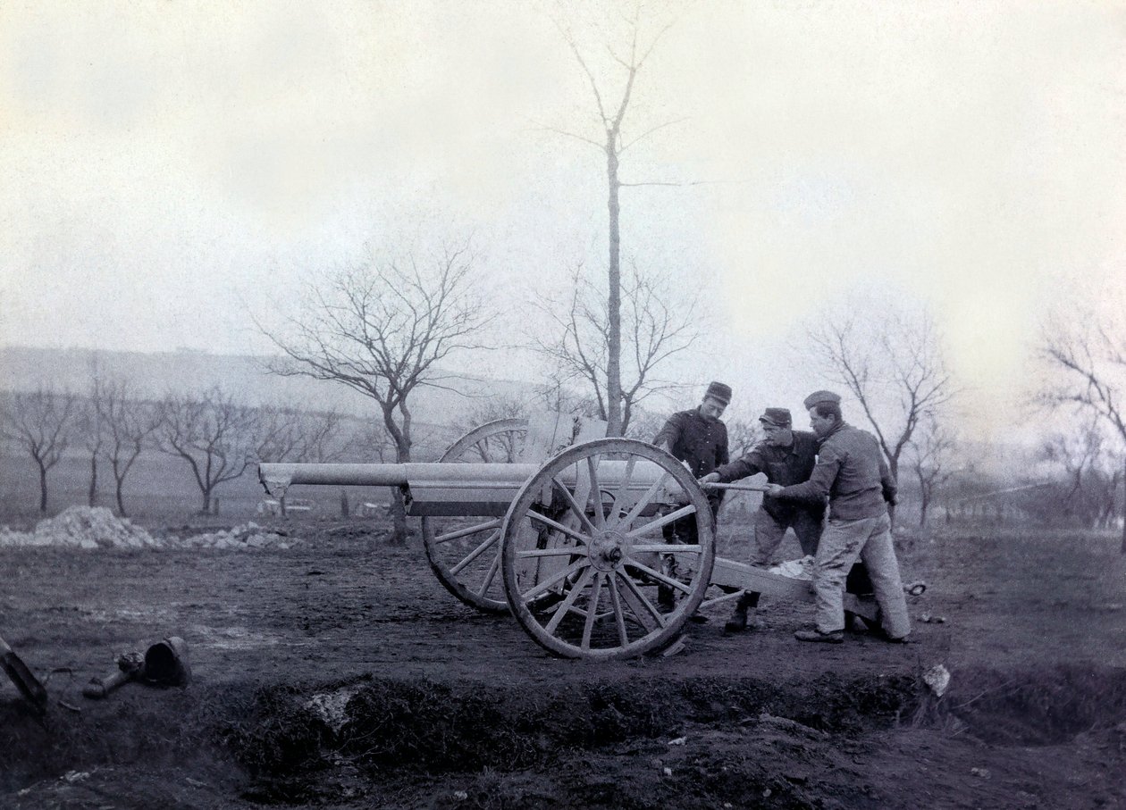 Fotografie aus einem persönlichen Album eines Infanterieleutnants während der ersten Monate des Ersten Weltkriegs von Unbekannt