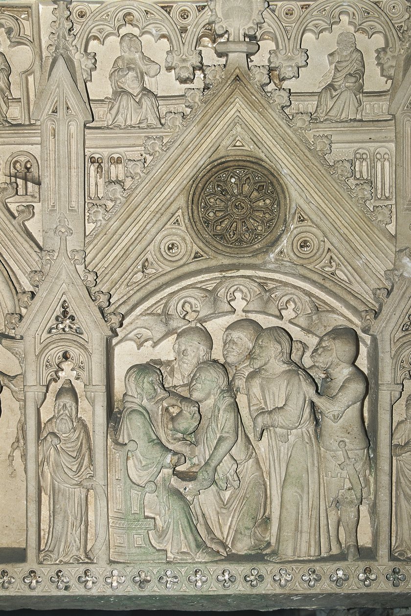 Portugal - Alcobaça. Grab von Ines de Castro im Kloster Santa Maria von Benjamin Baud