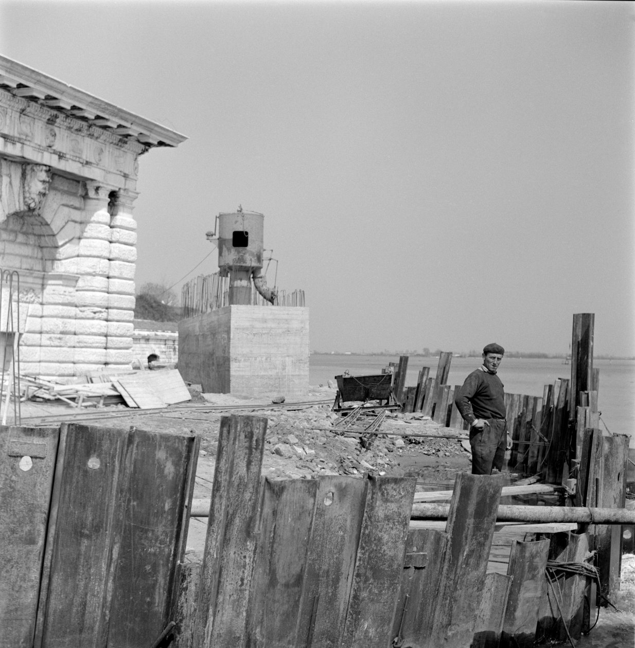 Ruinen des Forte S. Andrea - Venedig - 1960 von Unbekannt