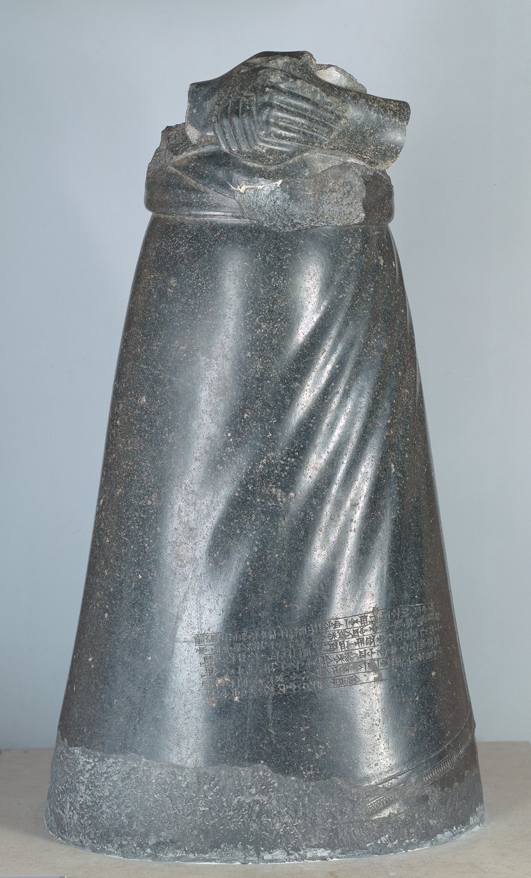 Statue von Manishtusu, König von Akkad, Akkadische Periode, ca. 2250 v. Chr. von Unbekannt