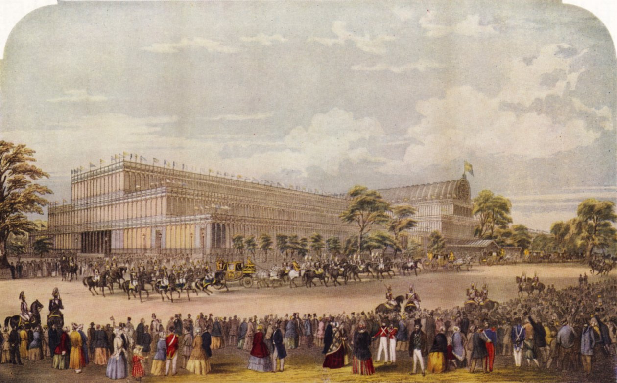 Die Große Ausstellung von 1851, London (Druck) von Unbekannter Künstler