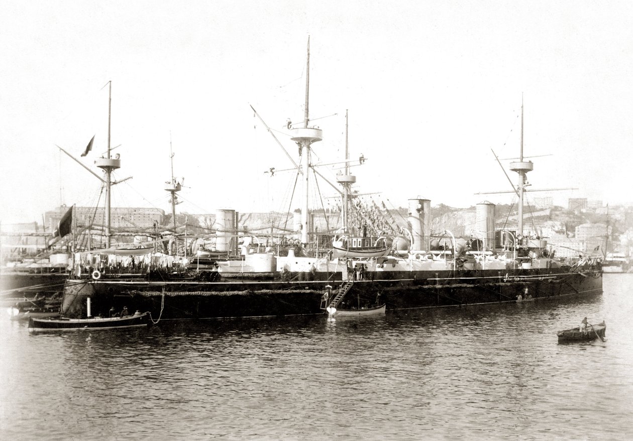 Der italienische Torpedo „Etna“ um 1885 von Unbekannter Künstler