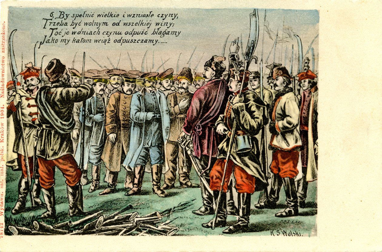 Der Januaraufstand von Unbekannter Künstler