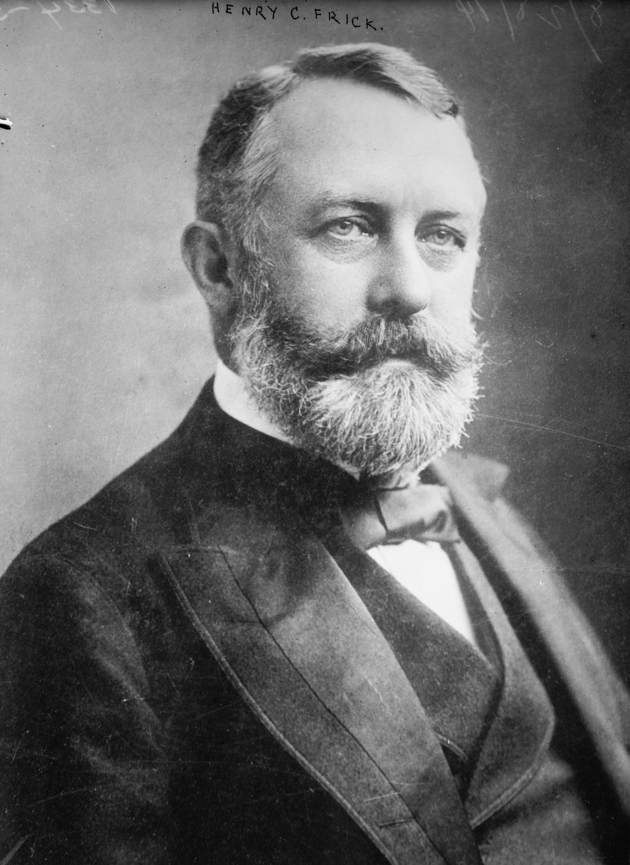 Undatiertes Foto von Henry C. Frick (s/w Foto) von Benjamin Baud
