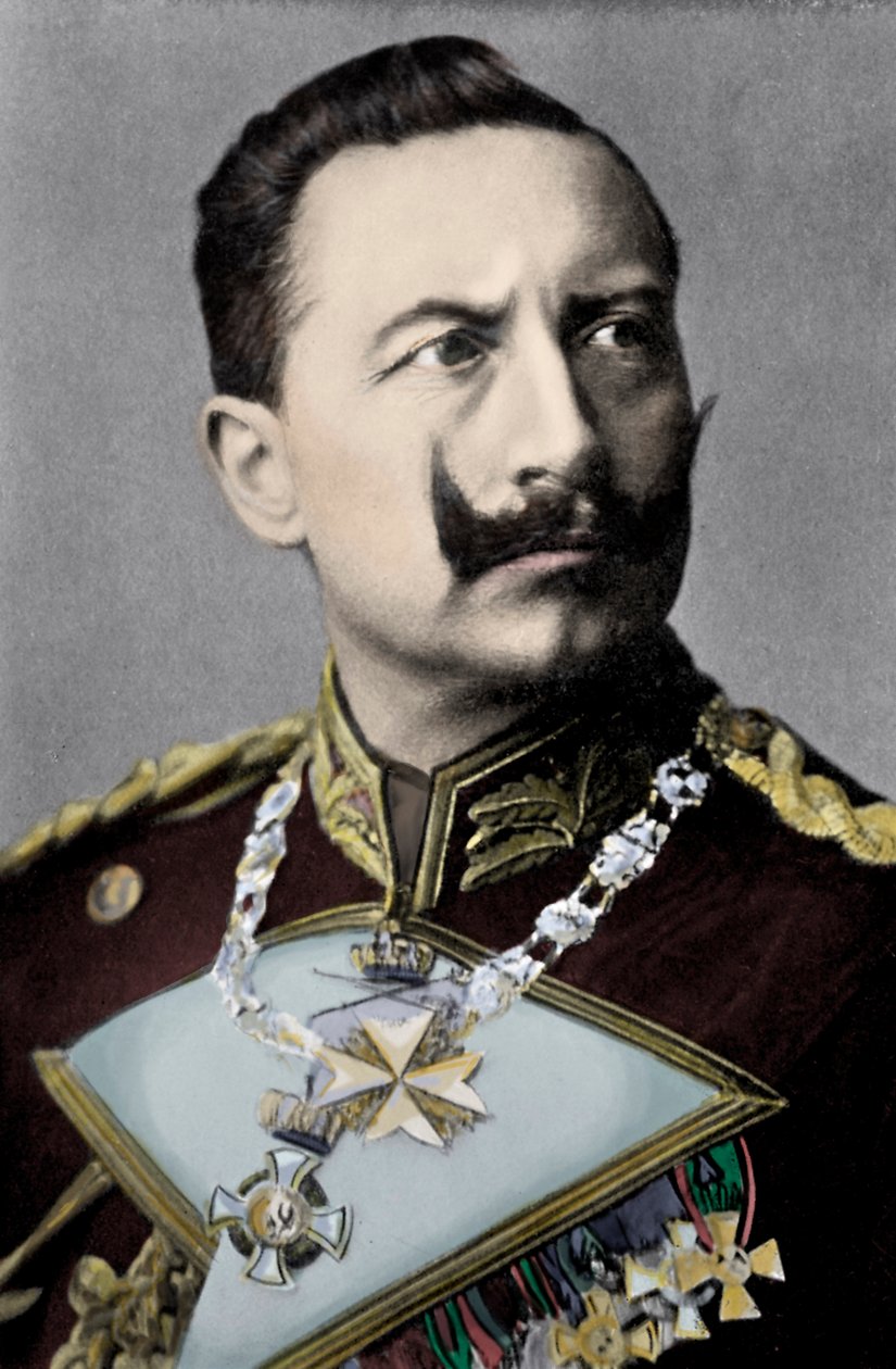 Wilhelm II., Deutscher Kaiser von 1888 - 1941 von Unbekannter Künstler