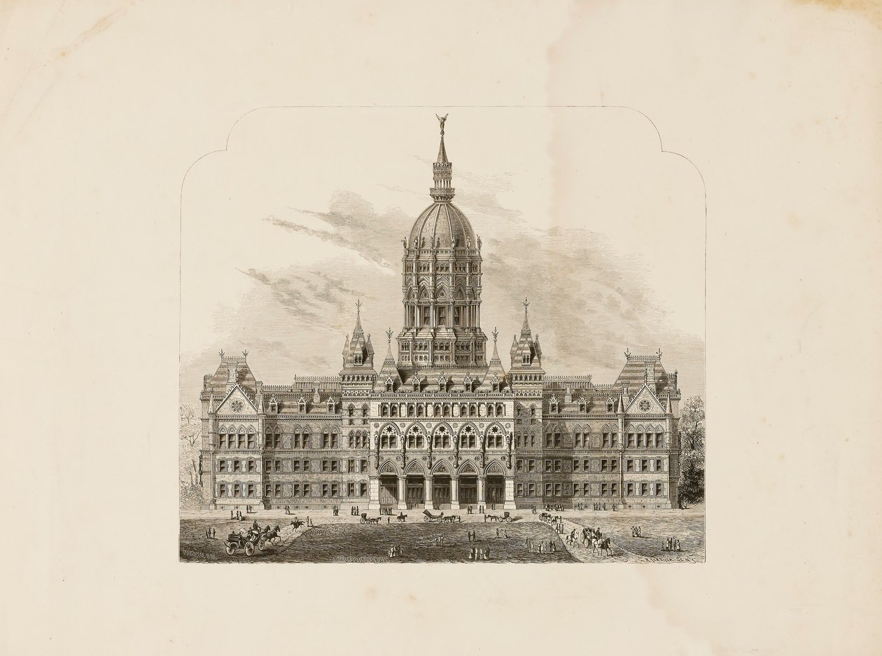 Connecticut State Capitol von Unidentified