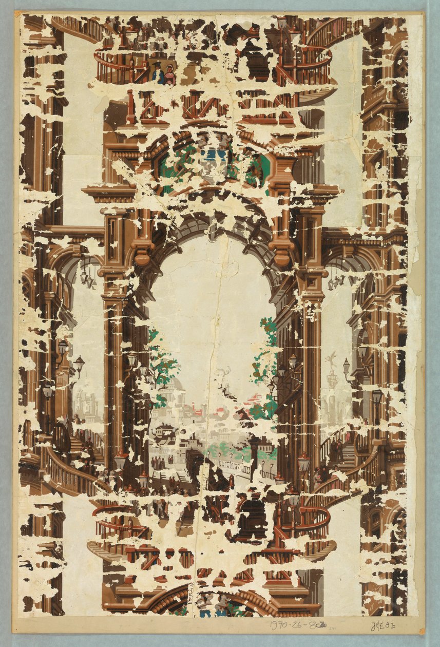 Seitenwand/Bordüre (möglicherweise Frankreich) von Unknown