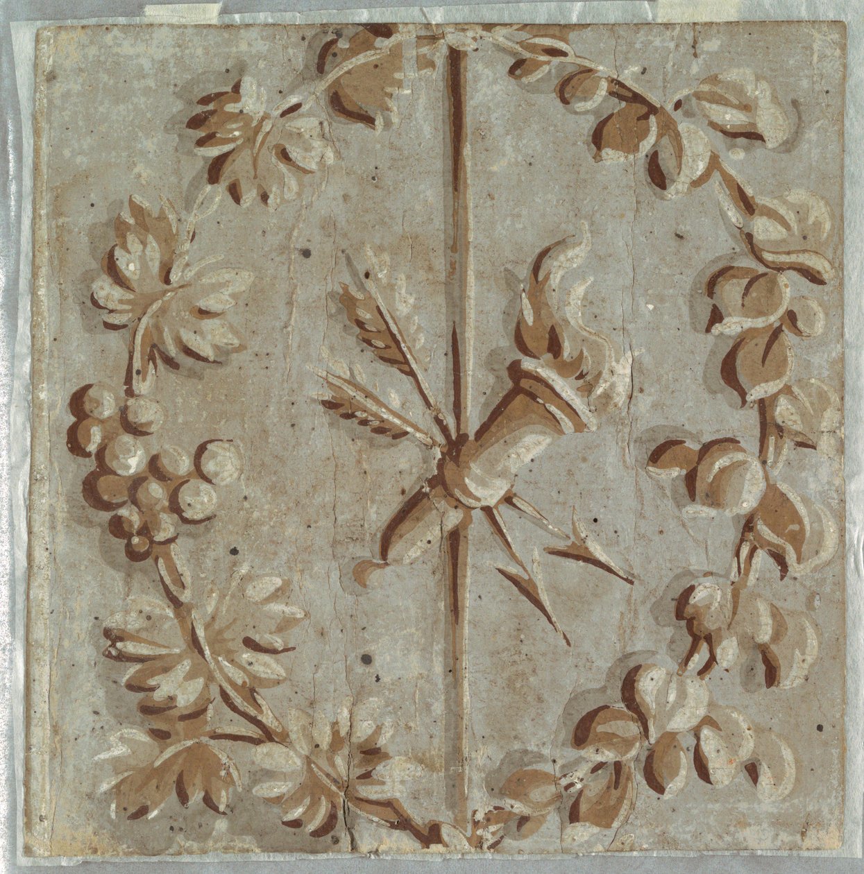 Bordüre und Seitenwand (Frankreich), 1780 von Unknown
