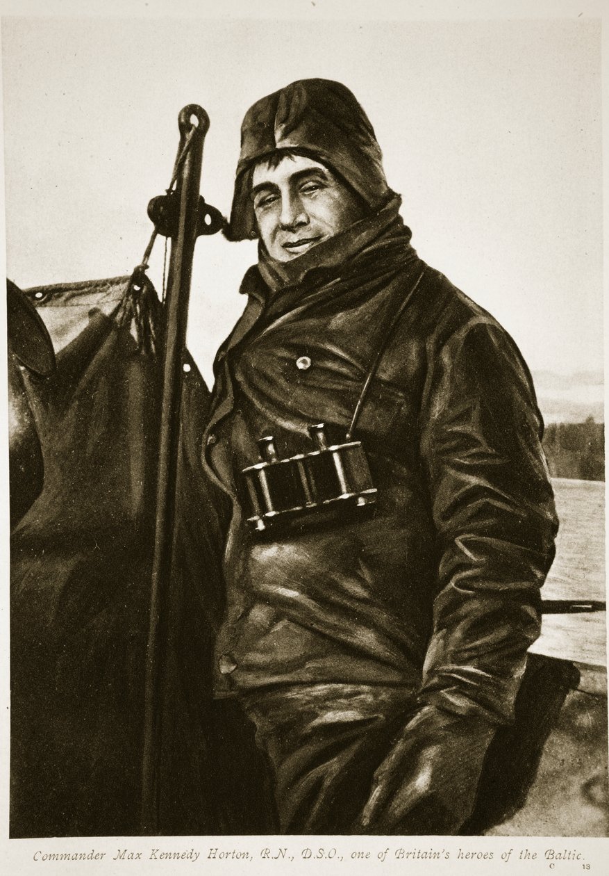 Kommandant Max Kennedy Horton, R.N., D.S.O., einer der Helden Britanniens der Ostsee, 1914-19 von Unknown