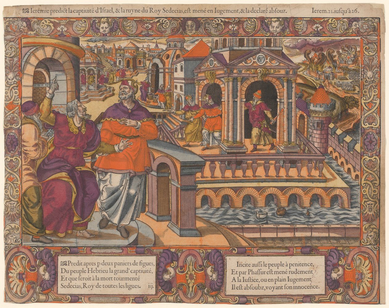 Jeremia prophezeit die Gefangenschaft von Unknown