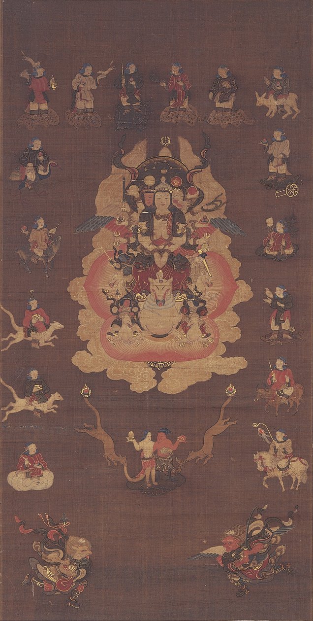 Mandala der Dakini-Ten von Unknown