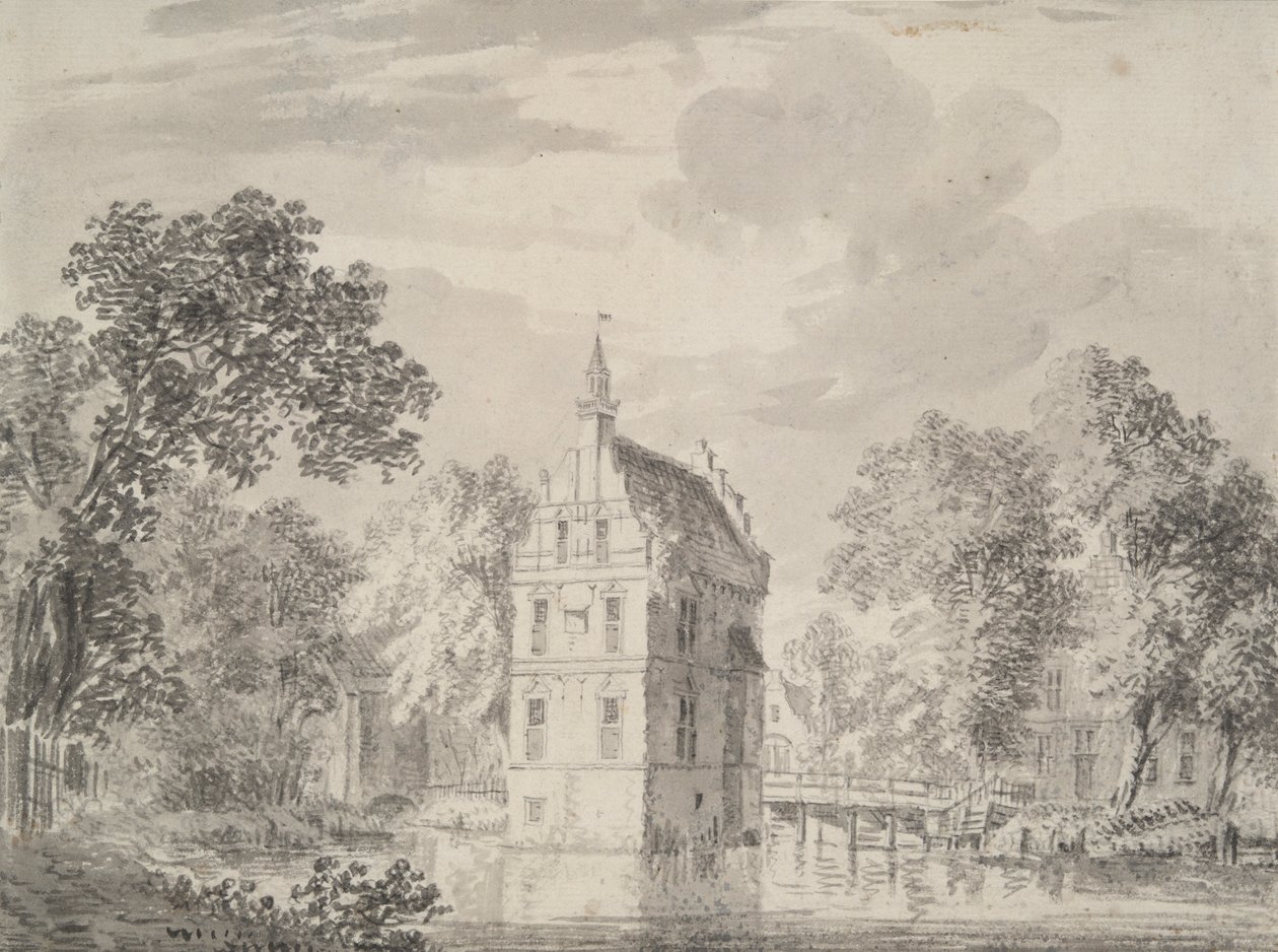 Ansicht von Schloss Crayestein, Holland von Unknown
