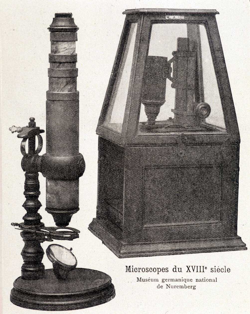 Mikroskope des 18. Jahrhunderts: Germanisches Nationalmuseum Nürnberg von Unknown artist