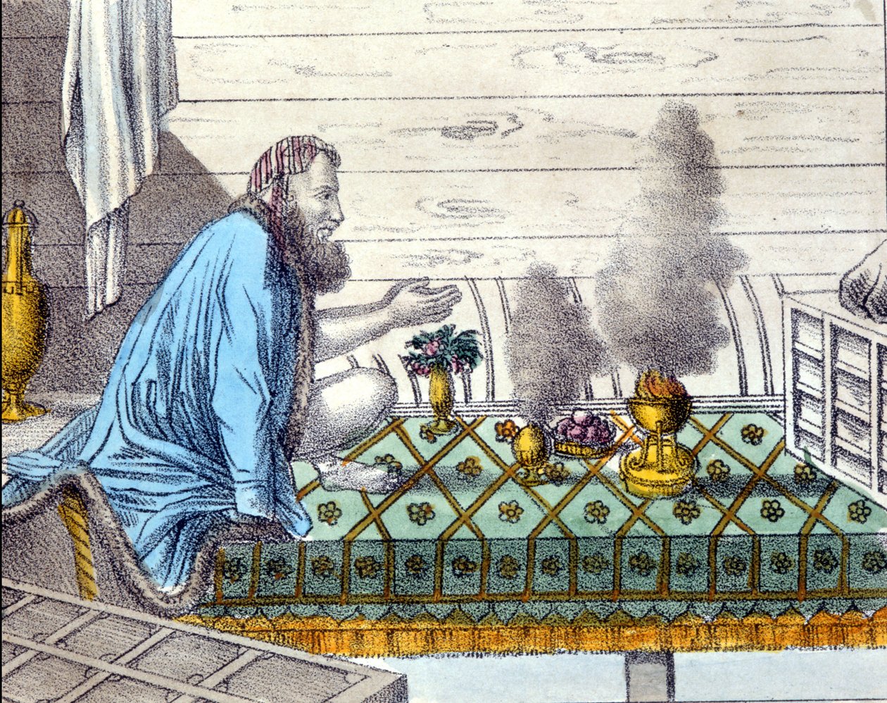 Ein Parsi, ein Feueranbeter, Nachkomme der Zoroastrier (Zarathustra) von Unknown artist