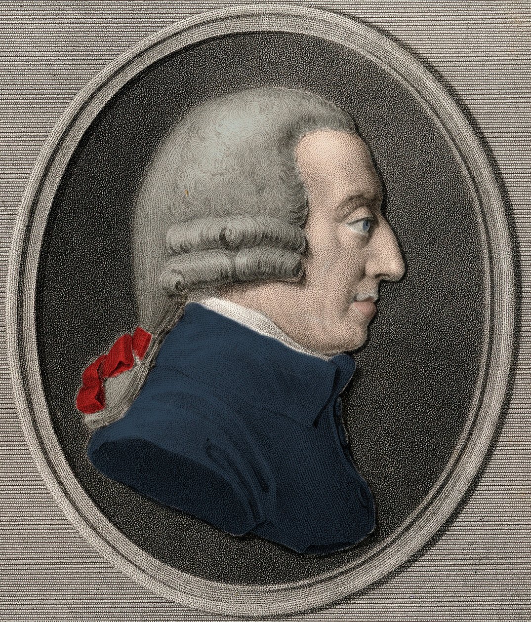 Adam Smith 1723-1790 - Stich - 19. Jahrhundert von Unknown artist