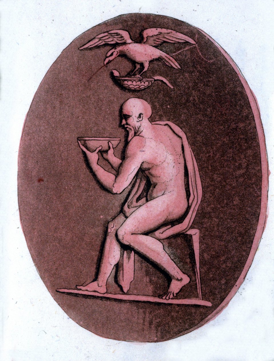 Aischylos (ca. 525-456 v. Chr.), griechischer Tragödiendichter von Unknown artist