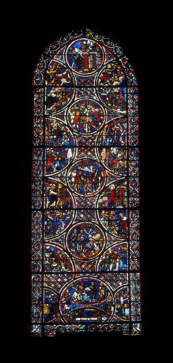 Ambulatoriumfenster (Buntglas) von Unknown artist