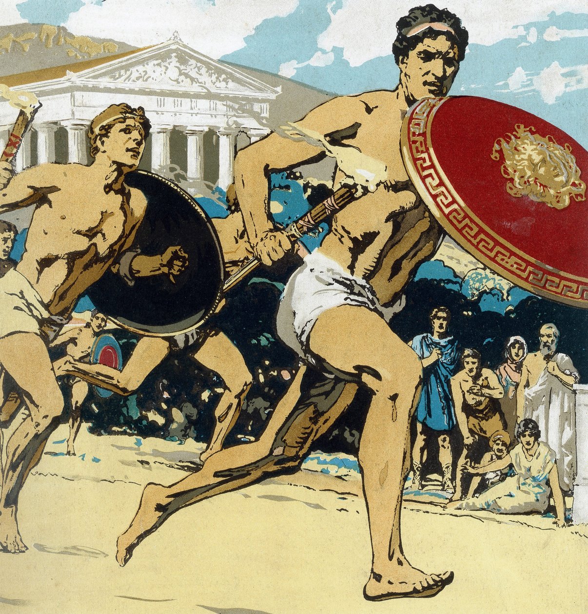 Antike Olympische Spiele von Unknown artist