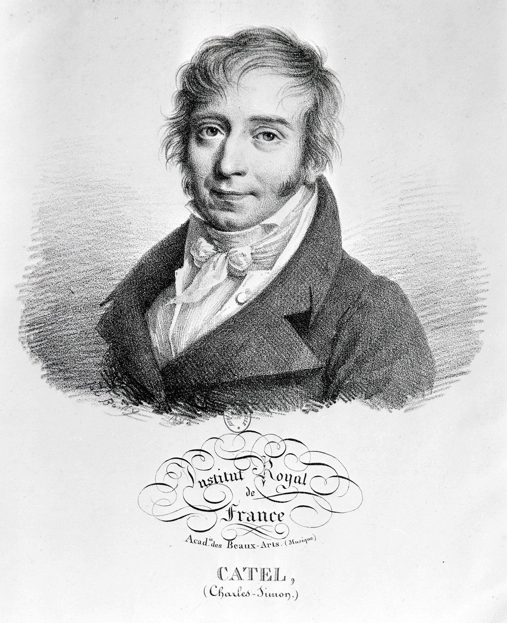 Porträt von Charles Simon Catel, französischer Komponist von Unknown artist