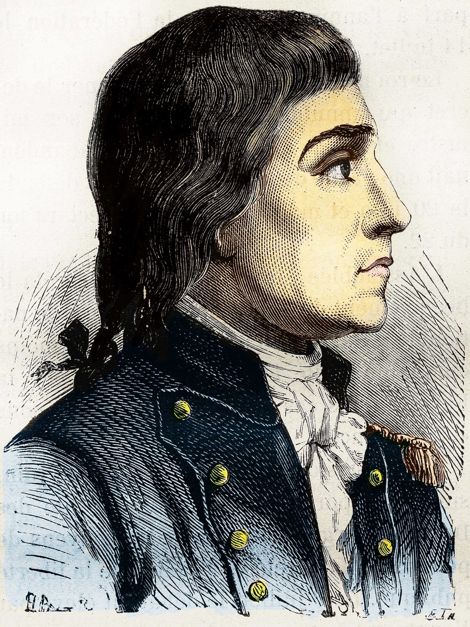 Claude Joseph Rouget de Lisle (1760-1836) von Unknown artist