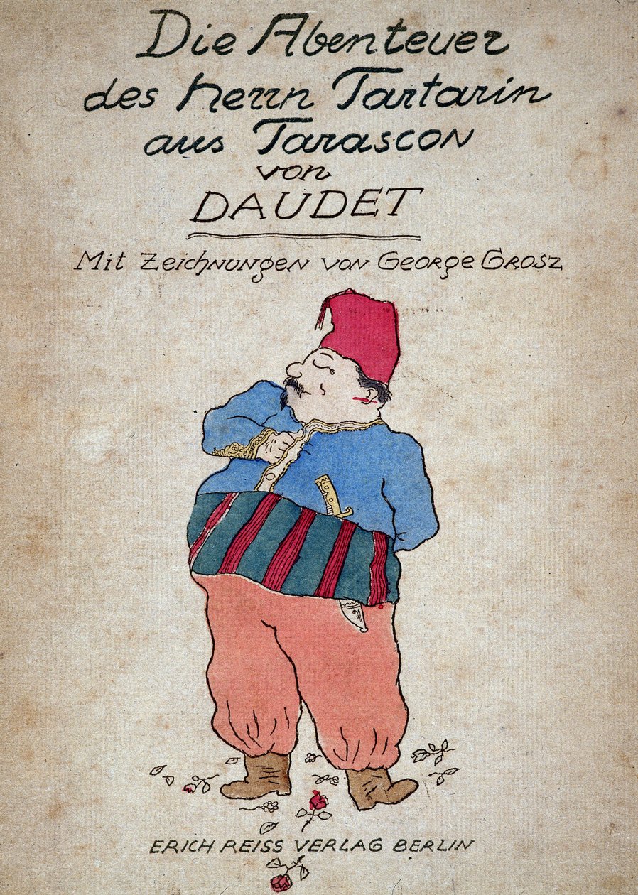 Cover von „Tartarin de Tarascon“ von Alphonse Daudet von Unknown Artist