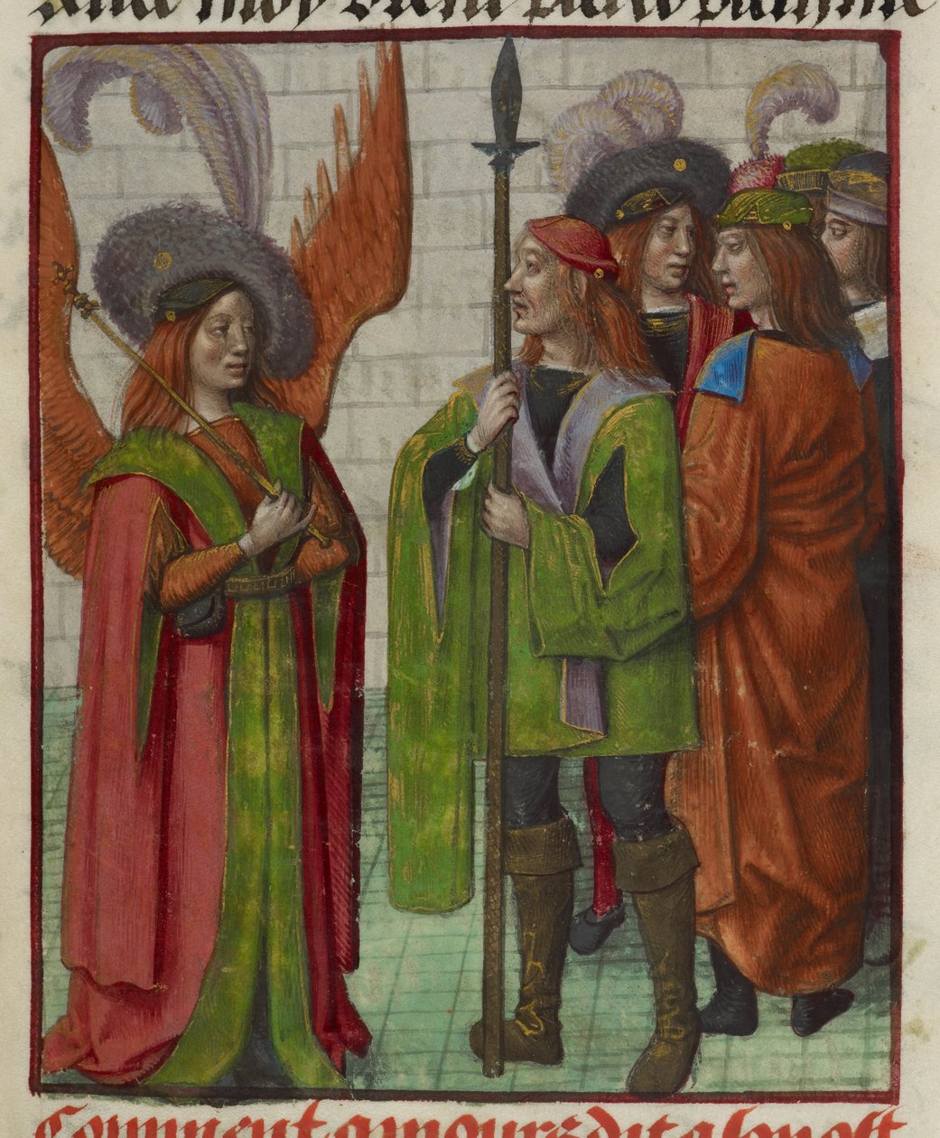 (Detail) von Amour (Liebe) und seiner Armee aus 