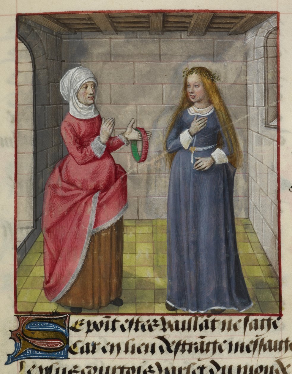 (Detail) von la Vieille (die Alte) und Bel Accueil (Schöne Begrüßung) aus 