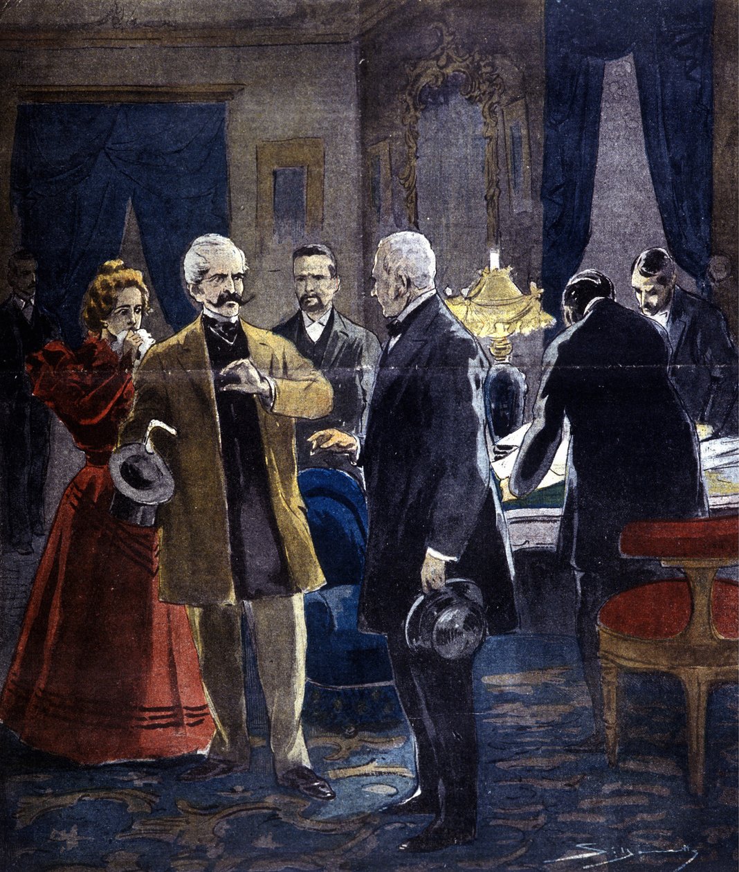 Dreyfus-Affäre. Die Verhaftung von Kommandant Esterhazy von Unknown artist