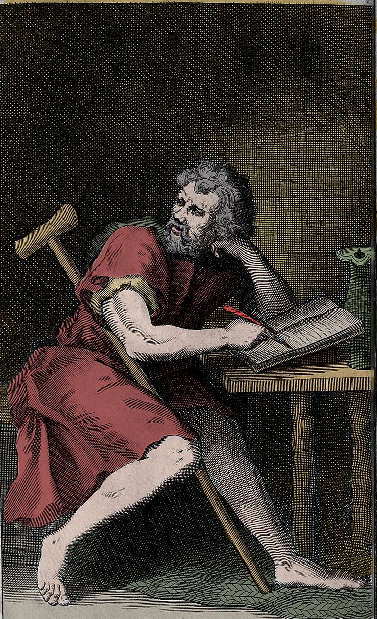 Epiktet - EPICTETUS griechischer stoischer Philosoph von Unknown artist