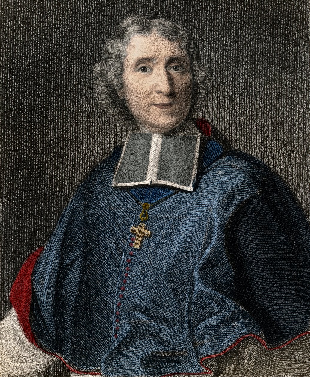 François de Pons de Salignac de La Mothe-Fénelon (Mothe Fénelon) 1651-1715 - Gravur - 19. Jahrhundert von Unknown artist
