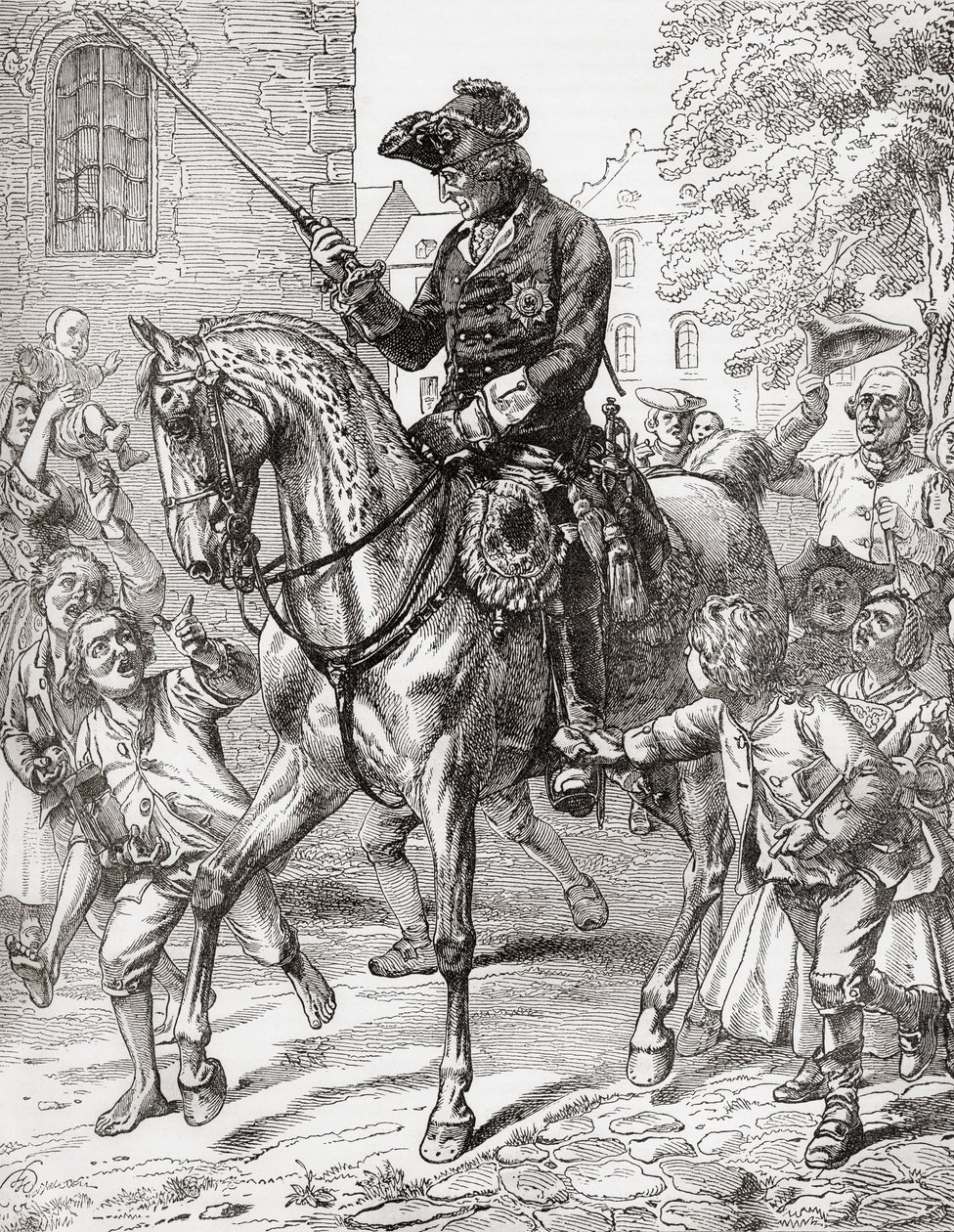 Friedrich II. (Gravur) von Unknown artist