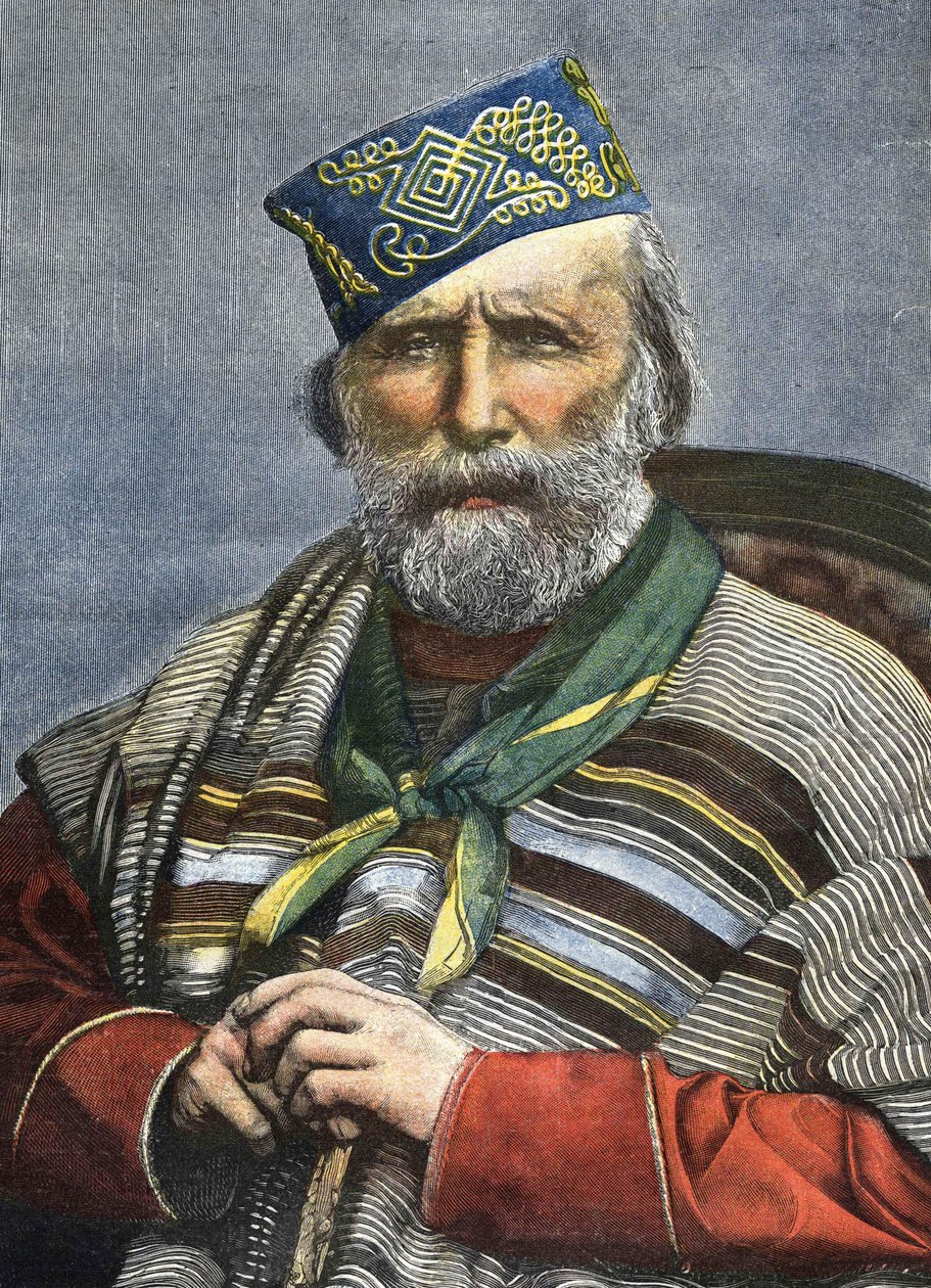 Giuseppe Garibaldi (1807 - 1882) von Unknown artist