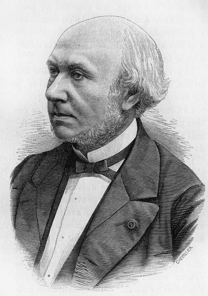 Henri Wallon (1812 - 1904), französischer Historiker und Politiker von Unknown artist