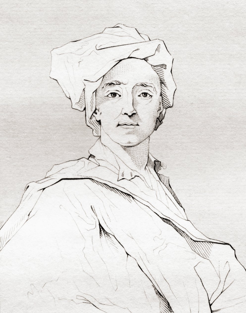 Hyacinthe Rigaud von Unknown Artist: hochwertiger Kunstdruck