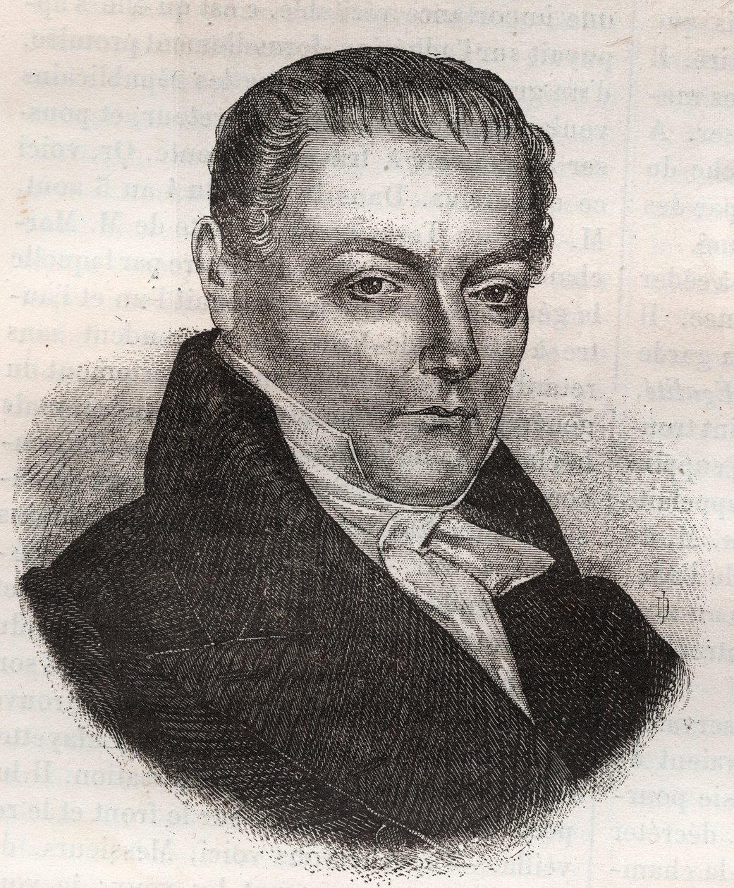 Jacques François Nicolas Bavoux (1774-1848), Magistrat und Politiker von Unknown artist