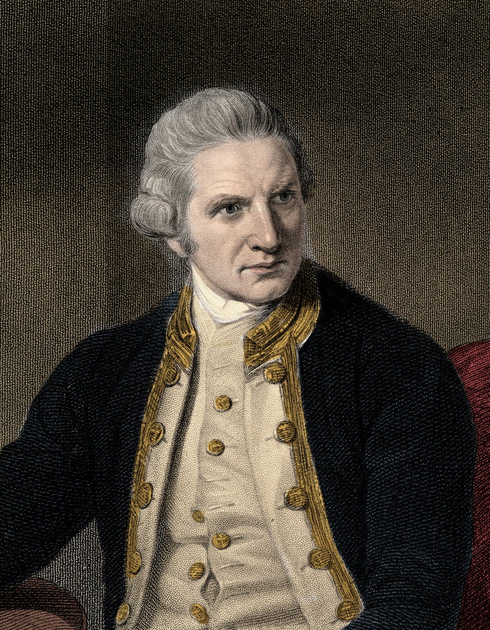 James Cook 1728-1779 - Gravur - 19. Jahrhundert von Unknown artist