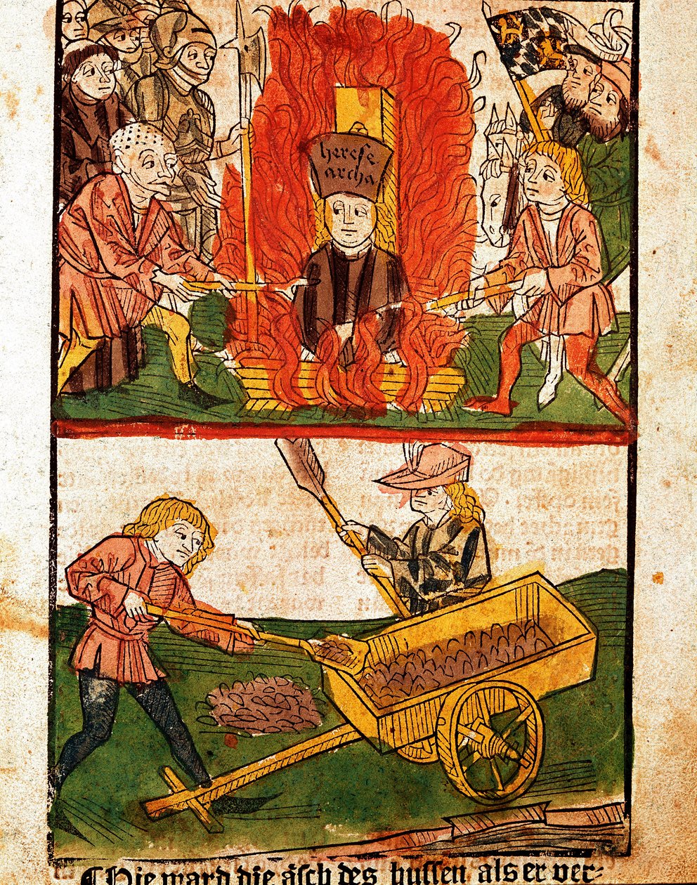 Jan Hus (oder Jean Huss) von Unknown artist