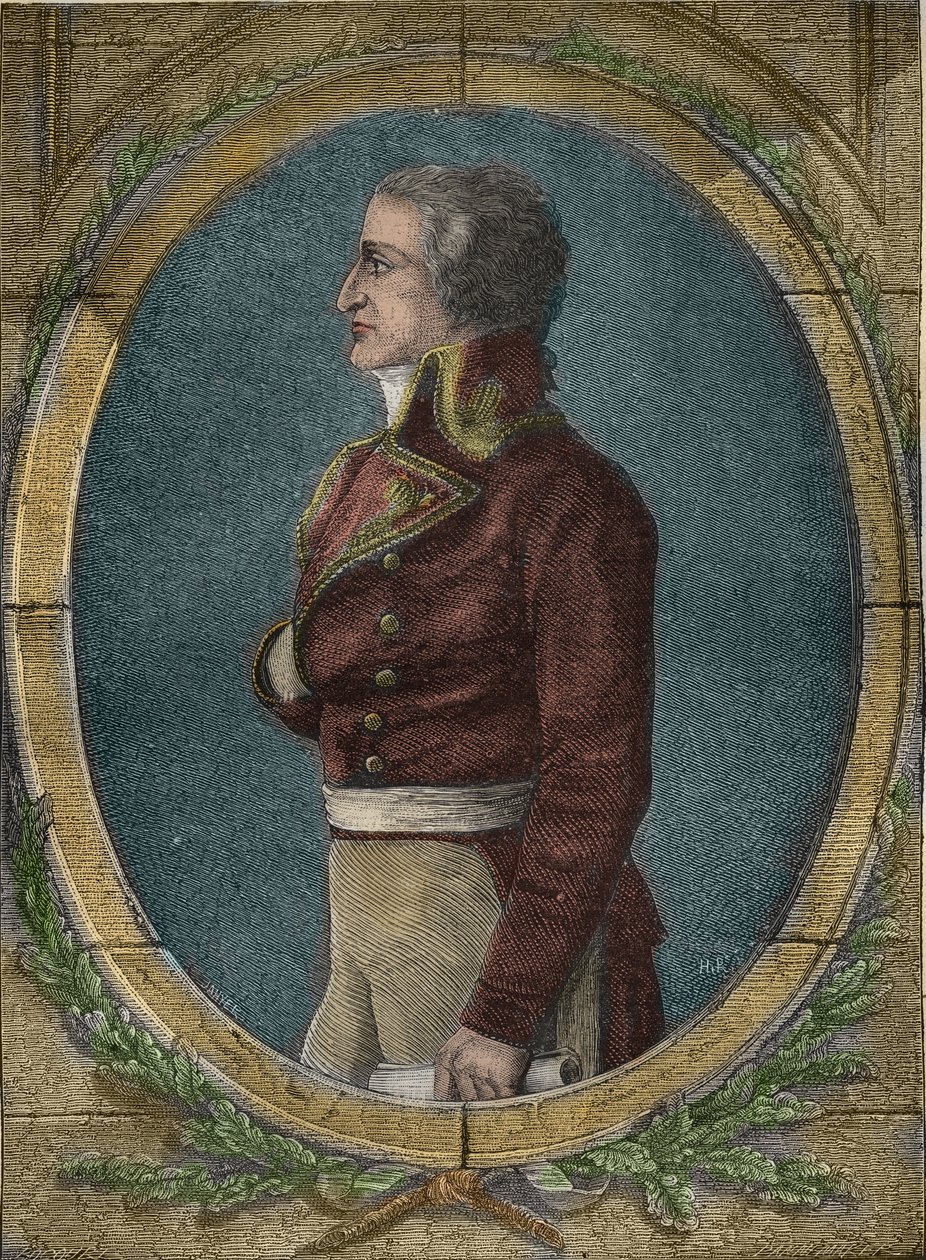 Jean Jacques Régis (Jean-Jacques-Régis) de Cambacérès (1753-1824) französischer Politiker - Porträt von Jean-Jacques Régis de Cambacérès von Unknown artist