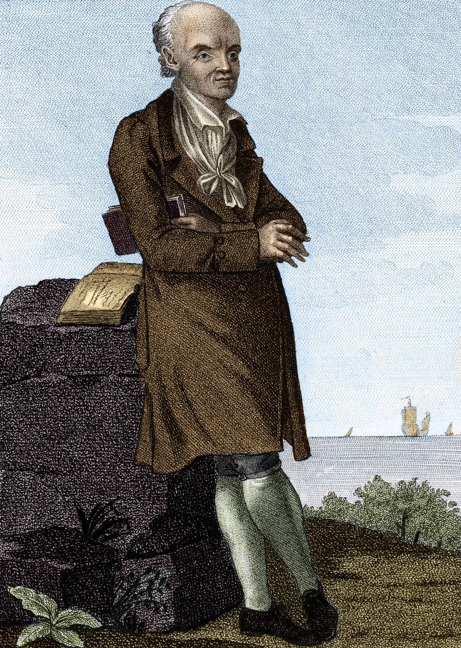Joseph Jérôme Lefrançois de Lalande, französischer Astronom (1732-1807) von Unknown artist