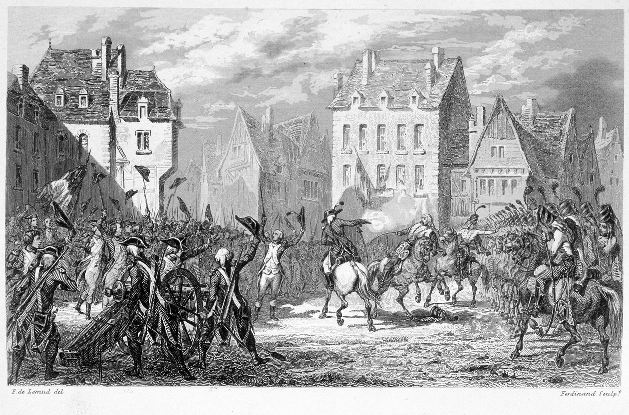 La Garde Nationale de Varennes (22. Juni 1791) - in 