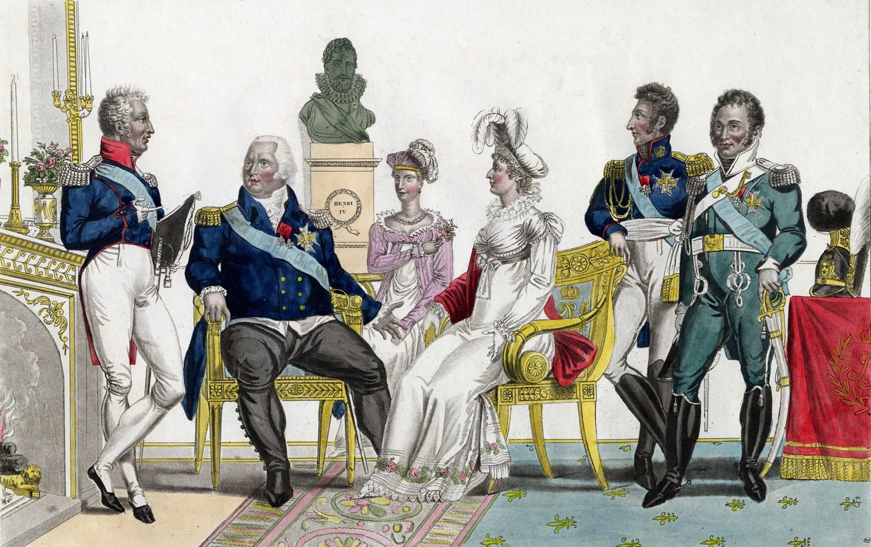 Die königliche Familie - Charles, Graf von Artois (Comte d