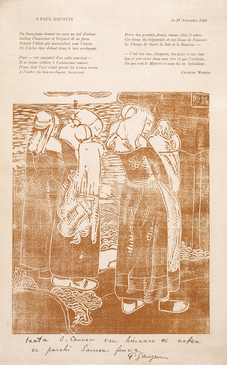 Die Bretoninnen von Unknown artist