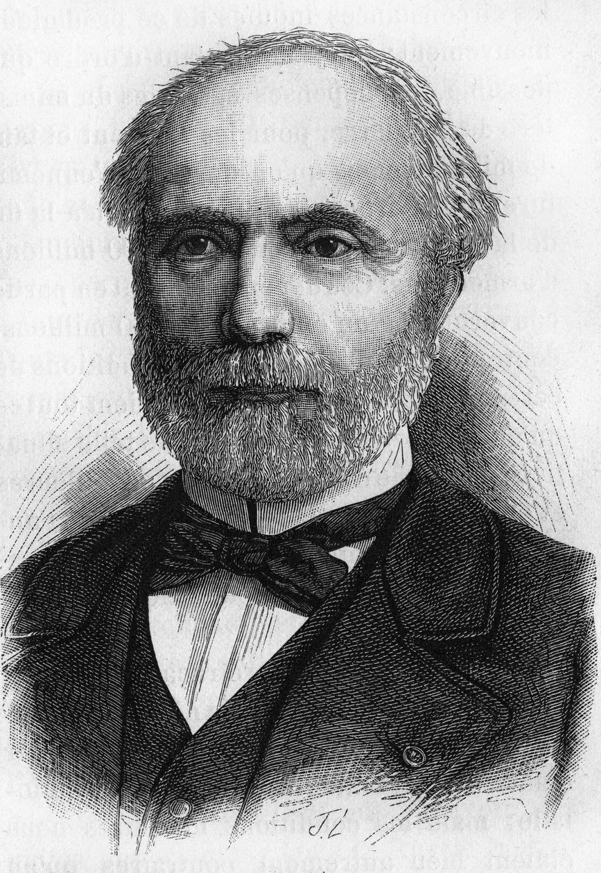 Louis Charles de Saulces de Freycinet (1828-1923), französischer Politiker von Unknown artist