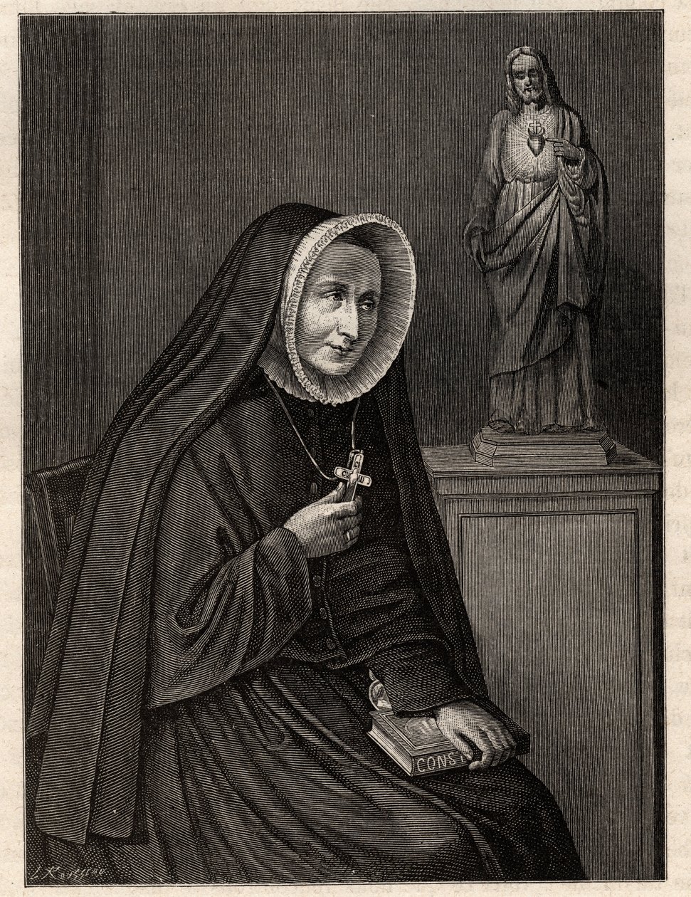 Madeleine-Sophie Barat (Madeleine Sophie) 1779-1865 von Unknown artist