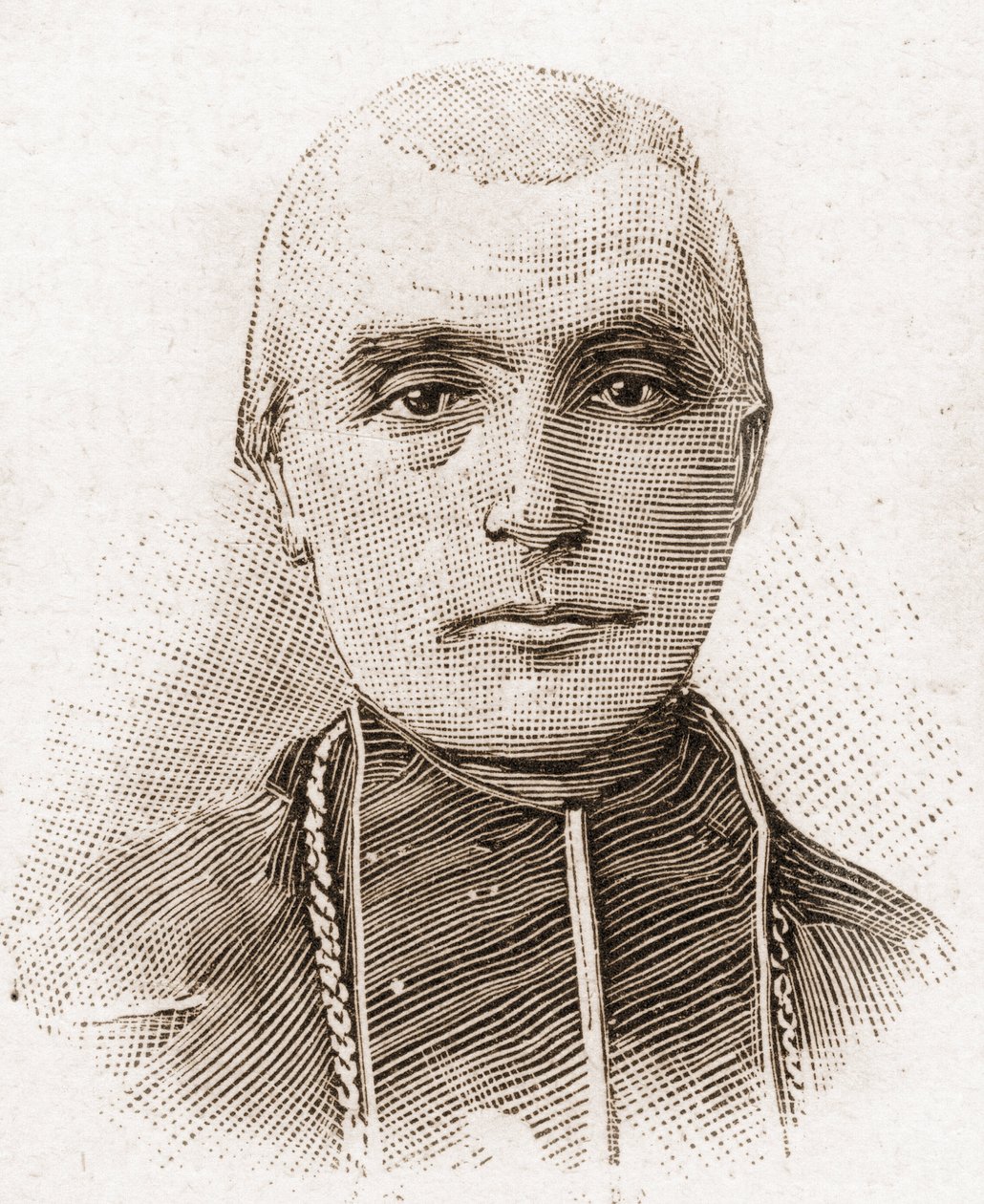 Mitglieder der Académie Française im Jahr 1895: Porträt von Kardinal Adolphe Perraud (1828-1906), französischer Bischof und Historiker. von Unknown artist