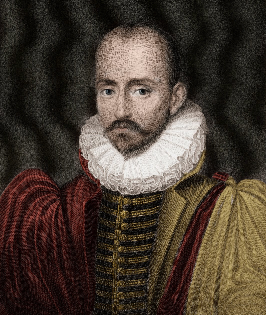 Michel Eyquem de Montaigne 1533-1592 (19. Jahrhundert) von Unknown artist