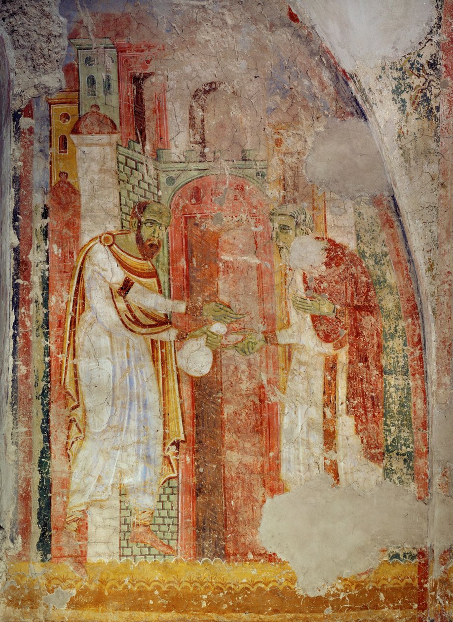 Wandmalereien in der Kirche des Benediktinerklosters Lambach, Oberösterreich von Unknown artist
