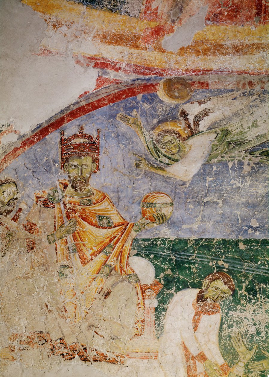 Wandmalereien in der Kirche des Benediktinerklosters Lambach, Oberösterreich von Unknown artist