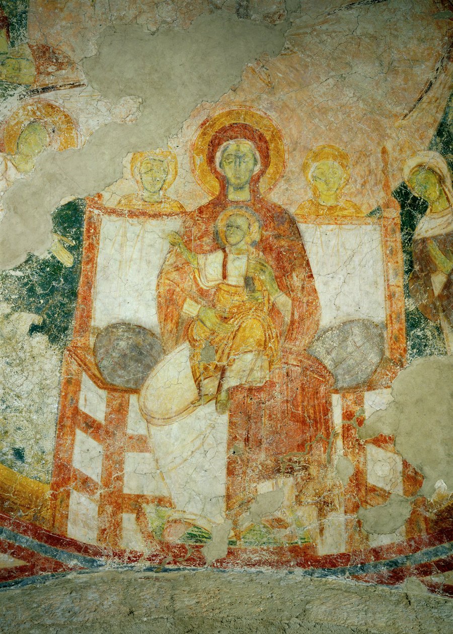 Wandmalereien in der Kirche des Benediktinerklosters Lambach, Oberösterreich von Unknown artist