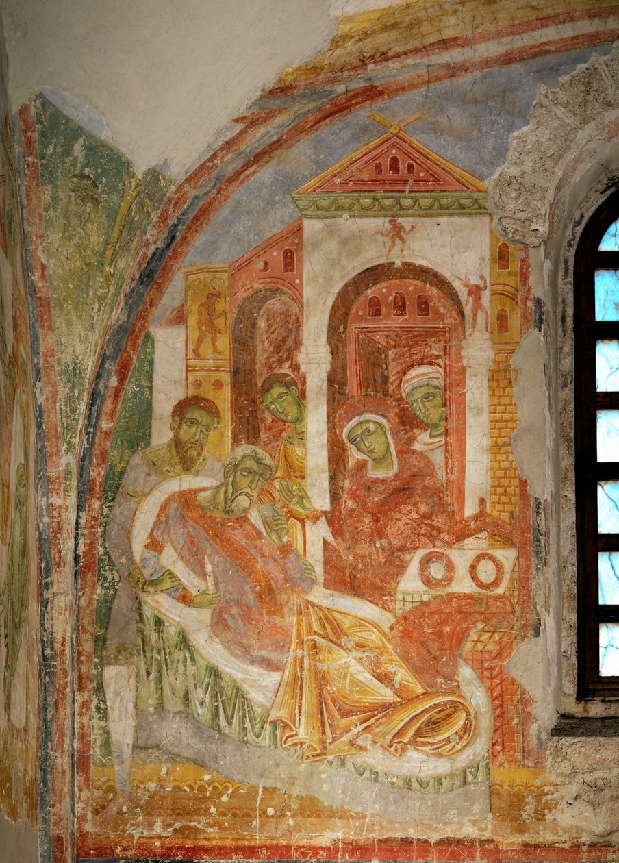 Wandmalereien in der Kirche des Benediktinerklosters Lambach, Oberösterreich von Unknown artist